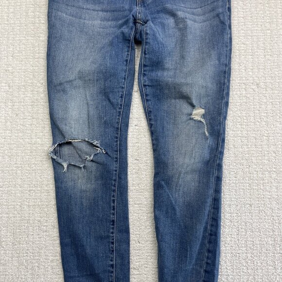 LUCKY BRAND Ava Super Skinny Medium Wash Denim Mid-Rise Jeans Size 4 / 27 Ankle - Picture 3 of 10